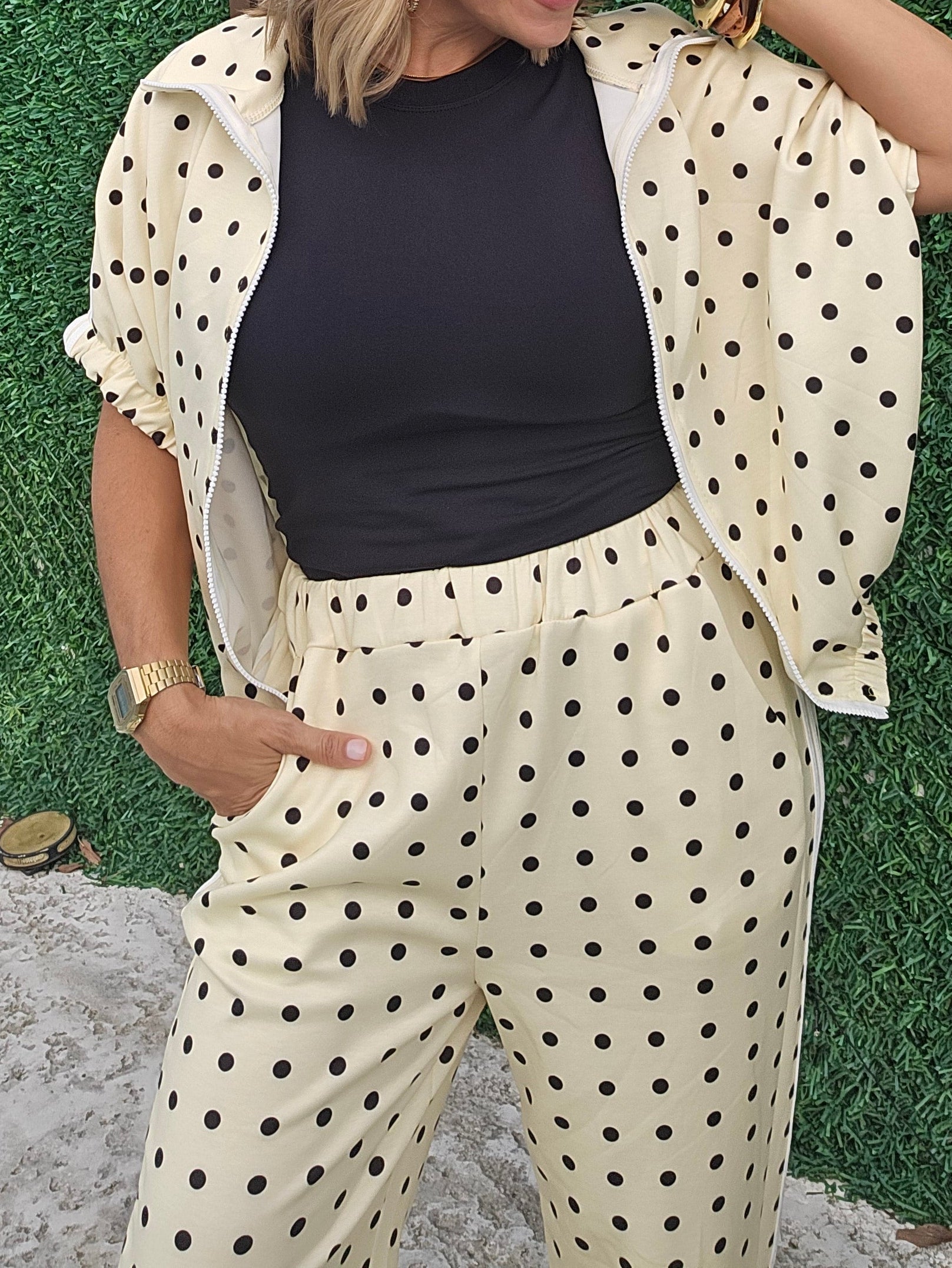 Polka Travel Set