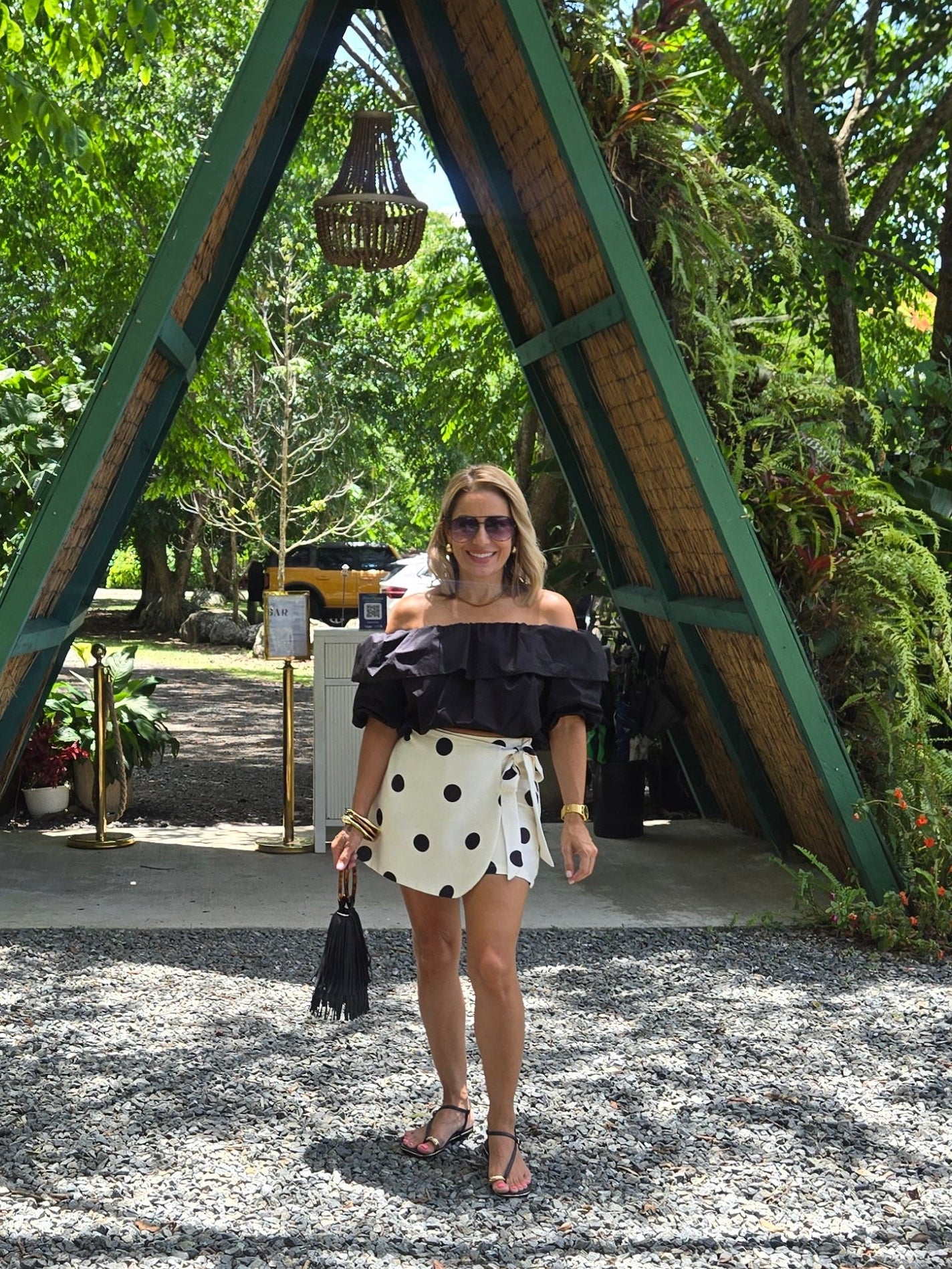 Polka Skort