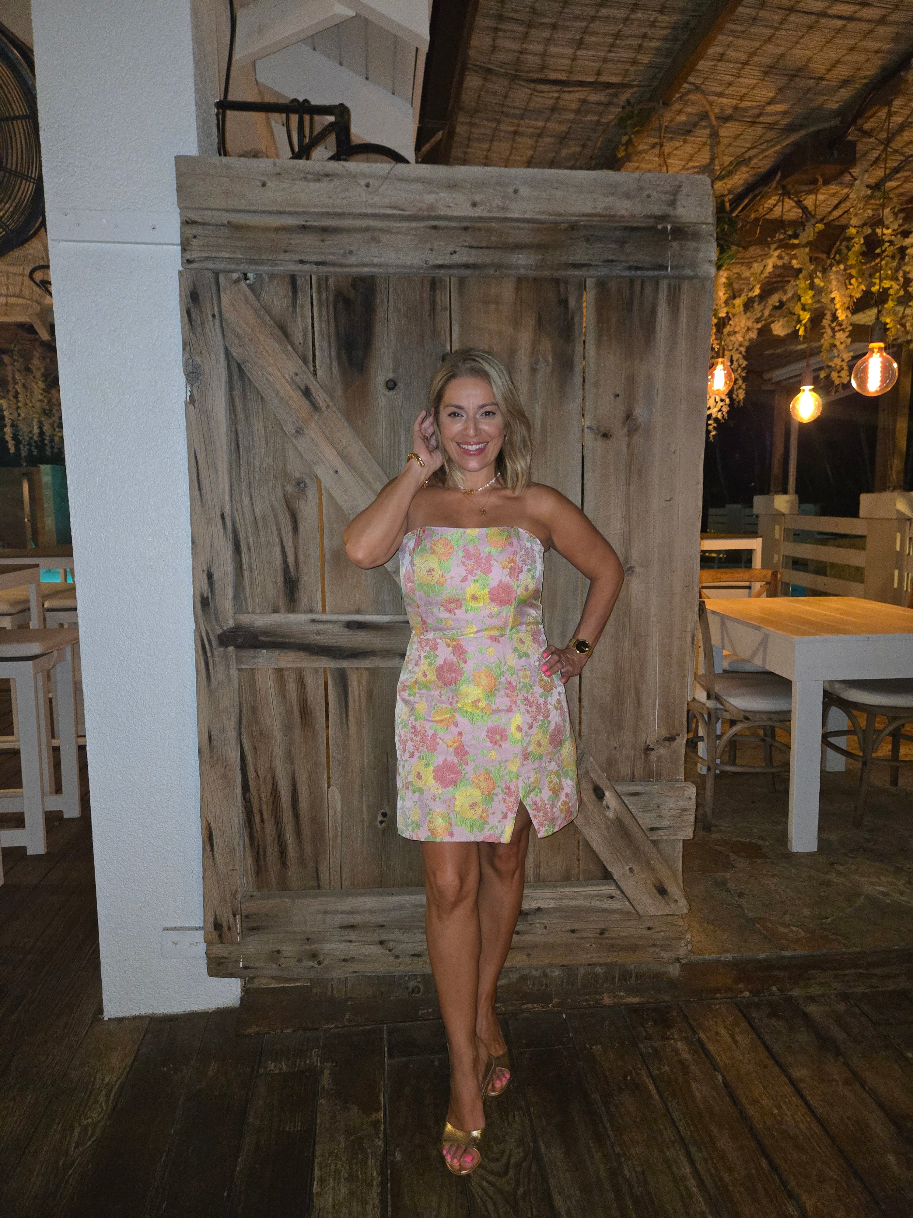 Anastasia Strapless Mini Dress