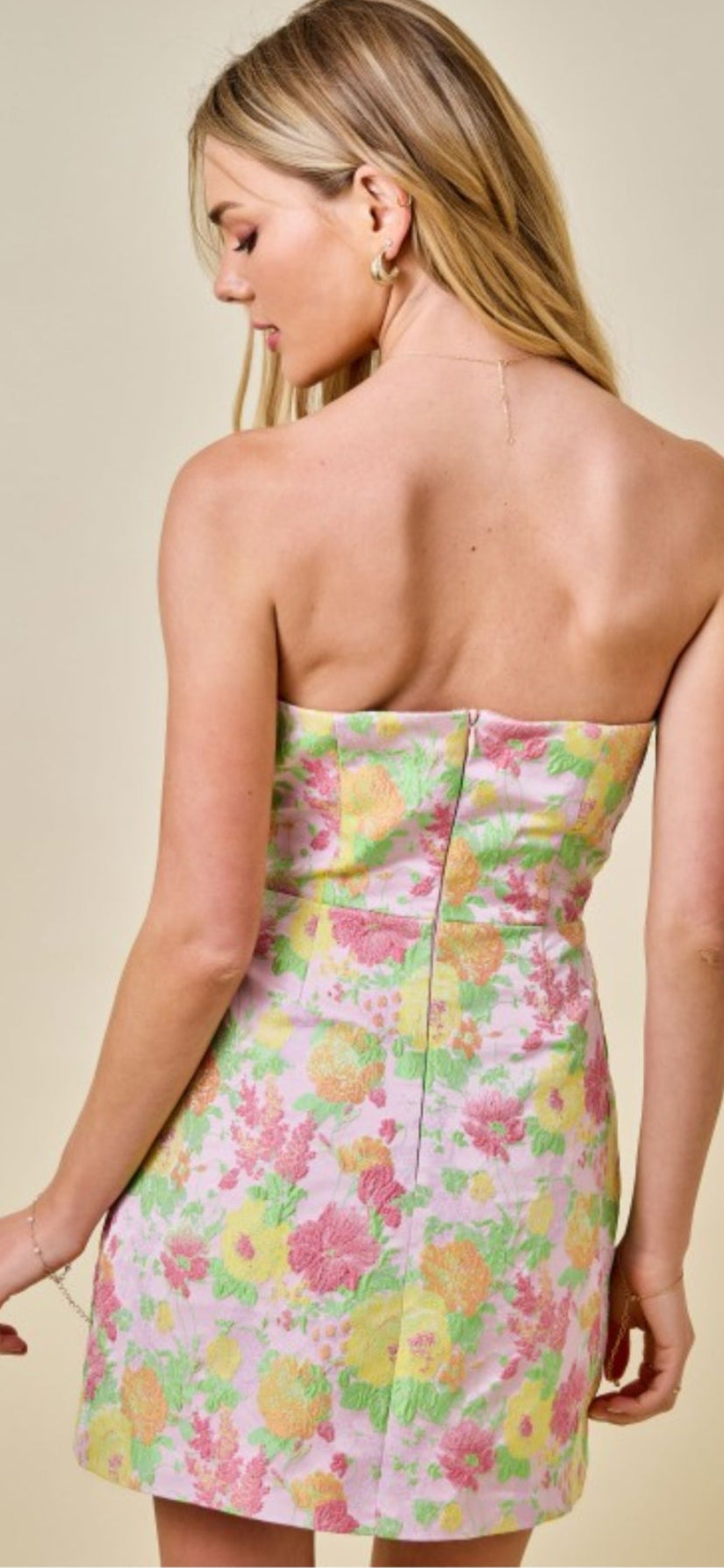 Anastasia Strapless Mini Dress