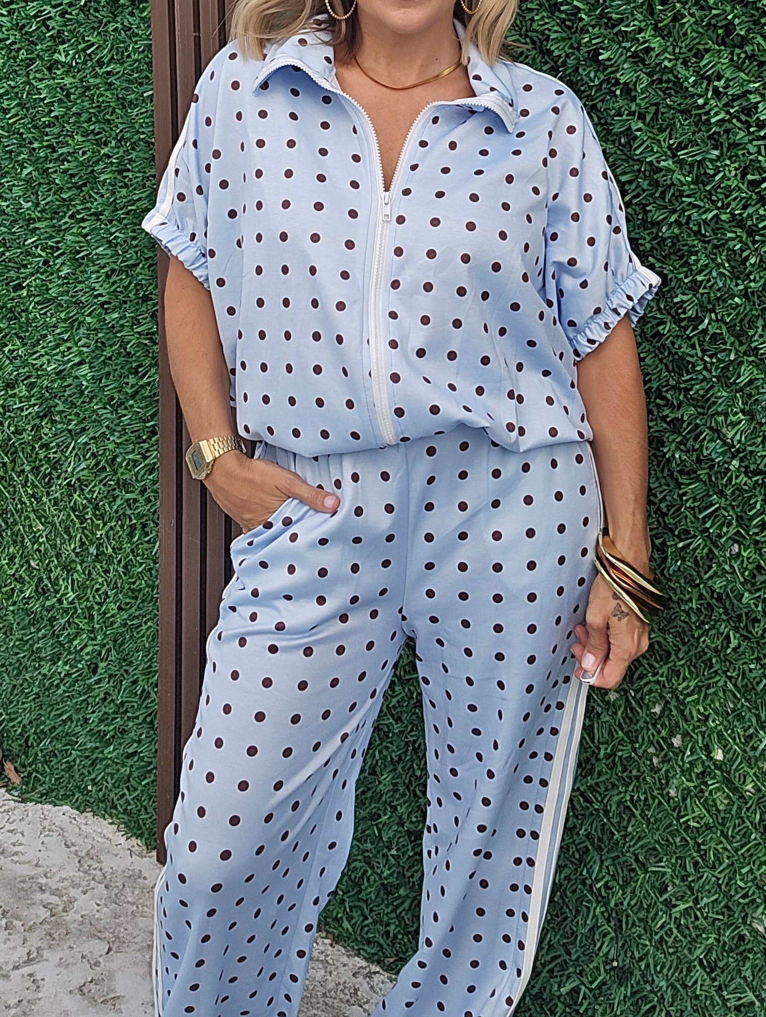 Polka Travel Set