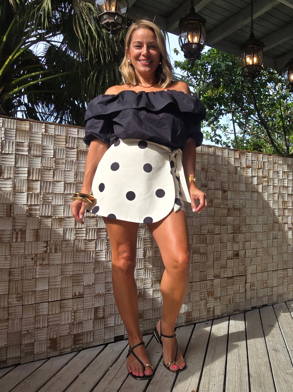 Polka Skort